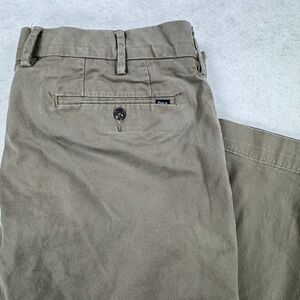 Polo Ralph Lauren Stretch Classic Fit Chino Pants Mens 36x34 Olive Brown Drab